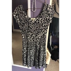 Casual, Geometric Dress